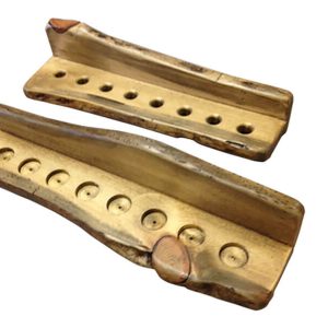 Rustic Wall 2 Piece Cue Rack