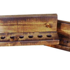 Two Piece Breckenridge Wall Cue Rack