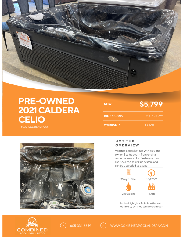 Pre-owned Caldera Celio