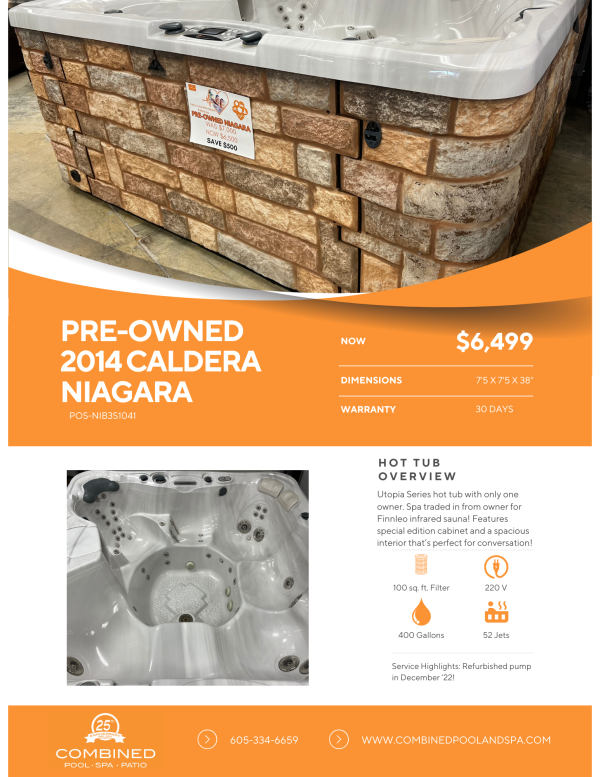 Pre-owned Caldera Niagara