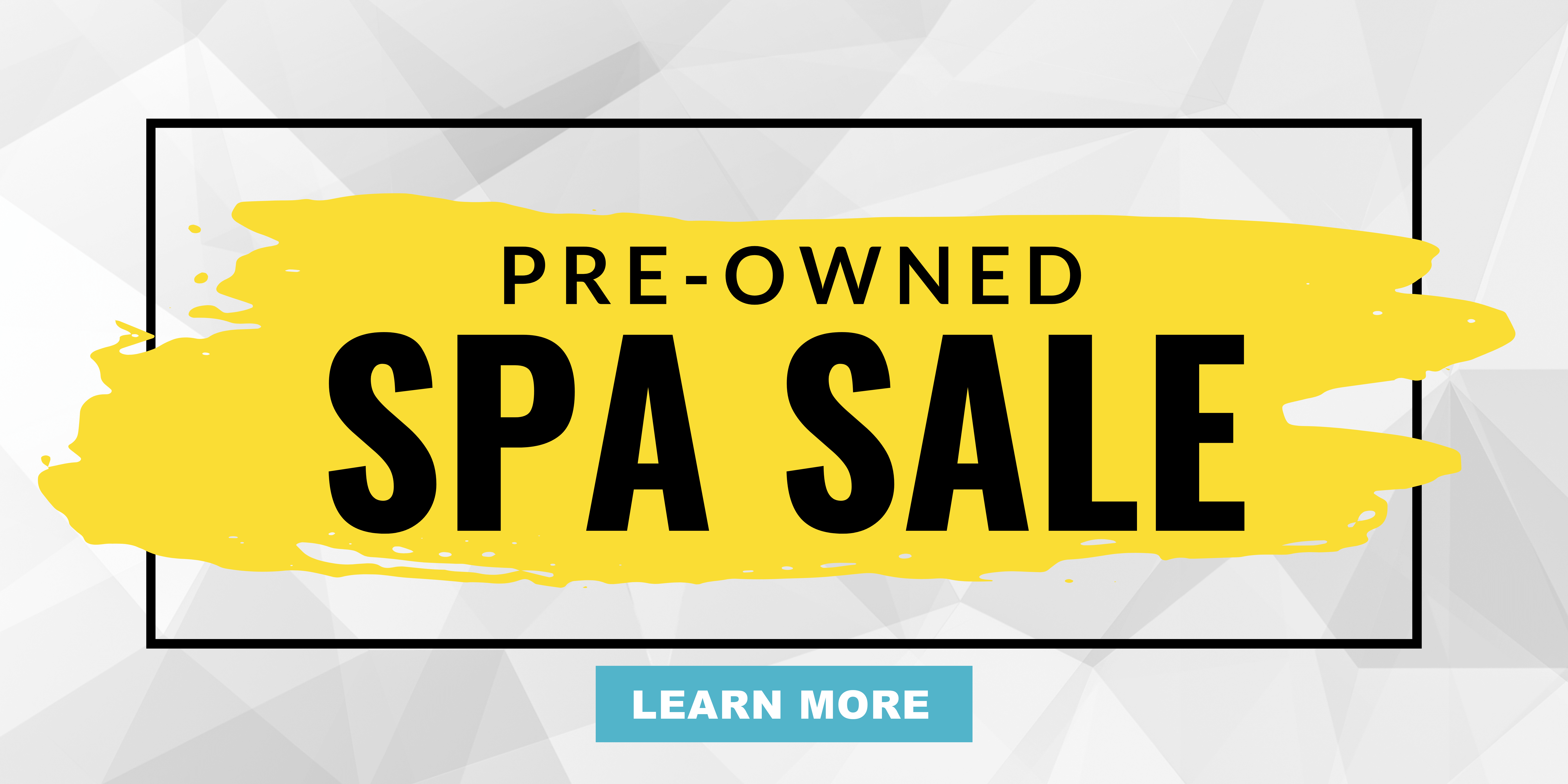 Pre-Owned Spa Sale