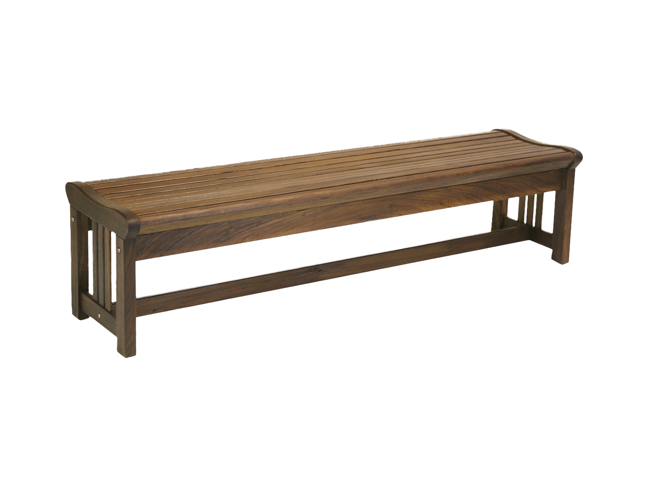 HERITAGE 72″ LINCOLN BACKLESS BENCH | CLASSIC IPE