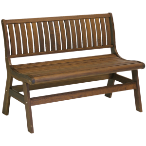 HERITAGE 43″ AMBER BENCH | CLASSIC IPE
