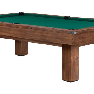 Colt II 8 Ft Pool Table - Rustic Series