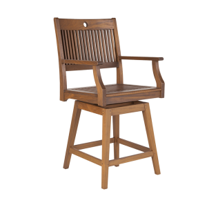 OPAL SWIVEL COUNTER HEIGHT ARM CHAIR