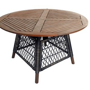 VINTAGE 48″ ROUND DINING TABLE