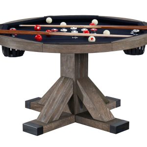 Sterling 3 in 1 Game Table With Bumper Pool - Rustic Series