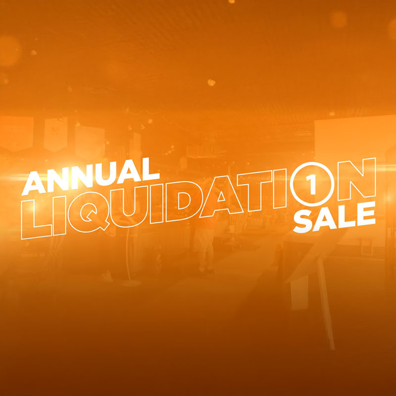 Annual Liquidation Sale